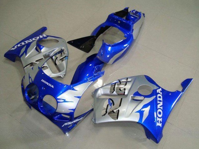 1988-1989 Silver Blue Honda CBR250RR MC19 Motorcycle Fairings