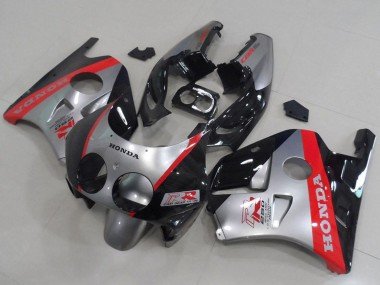 1990-1998 Silver Red Glossy Black Honda CBR250RR MC22 Motorcycle Fairings