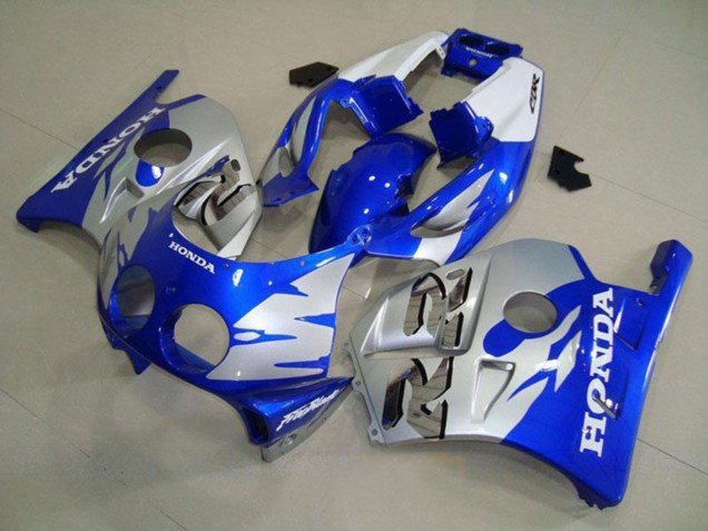 1990-1998 Silver Blue Honda CBR250RR MC22 Motorcycle Fairings