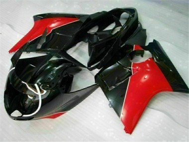1996-2007 Red Glossy Black Honda CBR1100XX Motorcycle Fairings