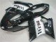 1996-2007 Glossy Black White West Honda CBR1100XX Motorcycle Fairings