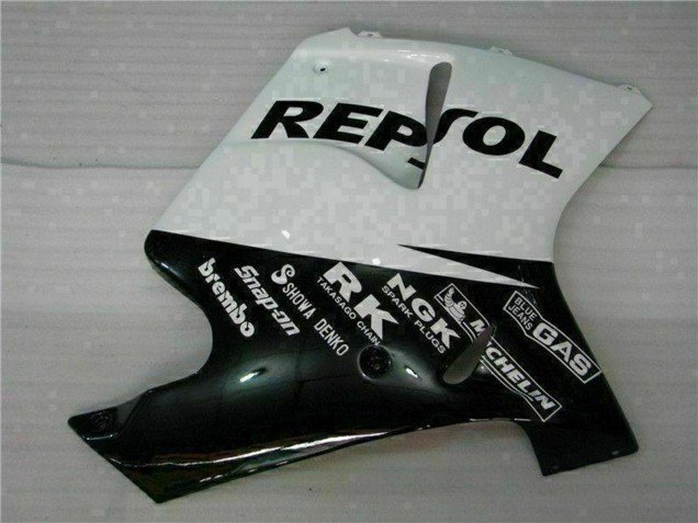 1996-2007 White Glossy Black Repsol Honda CBR1100XX Motorcycle Fairings