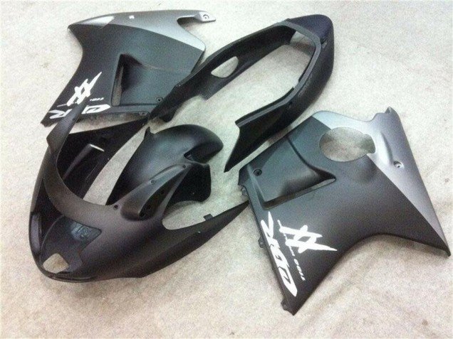 1996-2007 Matte Black Silver Honda CBR1100XX Motorcycle Fairings