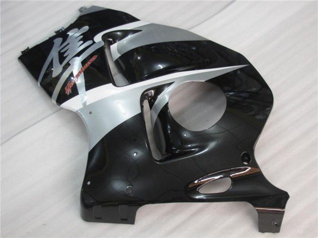 1996-2007 Silver Black Suzuki GSXR 1300 Hayabusa Motorcycle Fairings