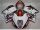 1996-2007 White Orange Black Suzuki GSXR 1300 Hayabusa Motorcycle Fairings