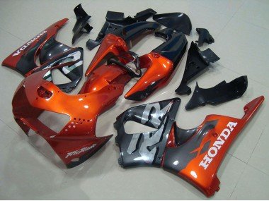 1998-1999 Orange Grey Honda CBR900RR 919 Motorcycle Fairings