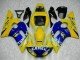 1998-2002 Yellow Blue White Camel Motul Yamaha YZF R6 Motorcycle Fairings