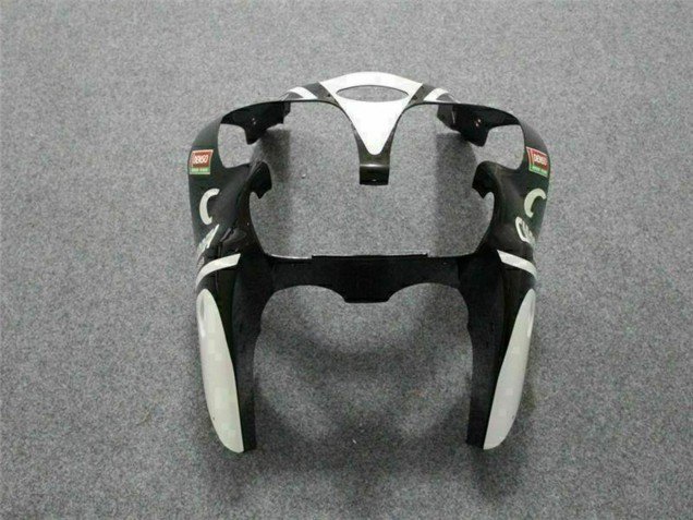 2000-2002 White Red Yellow Green Glossy Black Star EuroBet Kawasaki ZX6R Motorcycle Fairings