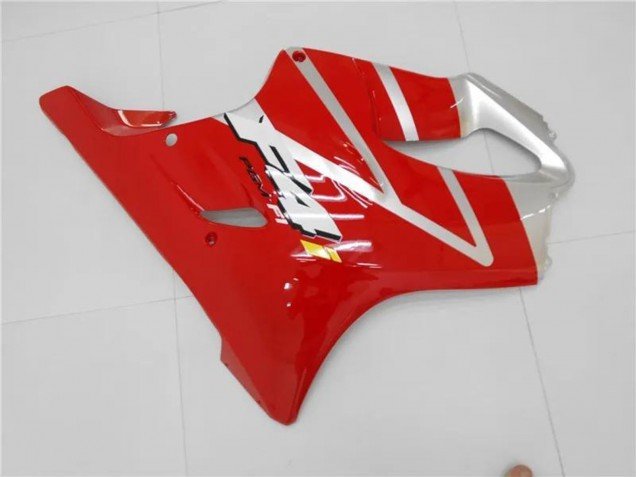 2001-2003 Silver Red Honda CBR600 F4i Motorcycle Fairings Kits