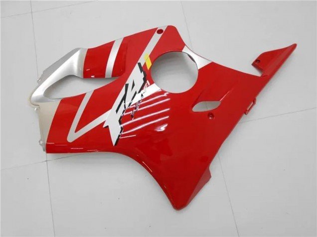 2001-2003 Silver Red Honda CBR600 F4i Motorcycle Fairings Kits