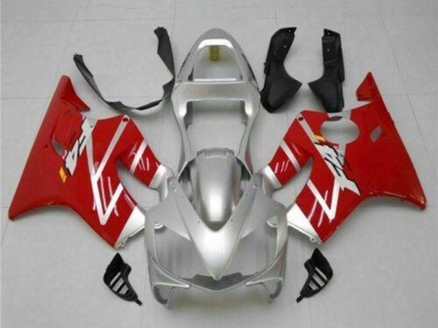 2001-2003 Silver Red Honda CBR600 F4i Motorcycle Fairings Kits