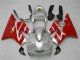 2001-2003 Silver Red Honda CBR600 F4i Motorcycle Fairings Kits