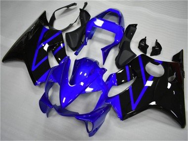 2001-2003 Blue Glossy Black Honda CBR600 F4i Motorcycle Fairing