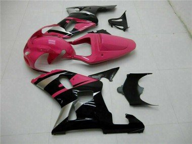 2001-2003 Pink Silver Glossy Black Suzuki GSXR 600/750 Motorcycle Fairings