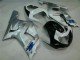 2001-2003 Yellow Glossy Black Suzuki GSXR 600/750 Motorcycle Fairings