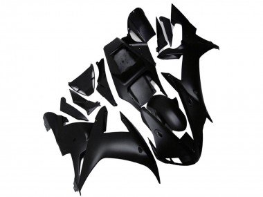 2002-2003 Matte Black Yamaha YZF R1 Motorcycle Fairings