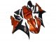 2002-2003 Orange Matte Black Yamaha YZF R1 Motorcycle Fairings