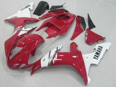 2002-2003 White Red Yamaha YZF R1 Motorcycle Fairings