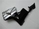 2003-2004 Silver Glossy Black Stripe Honda CBR600RR Motorcycle Fairings