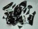 2003-2004 Glossy Black White West Mobil Honda CBR600RR Motorcycle Fairings