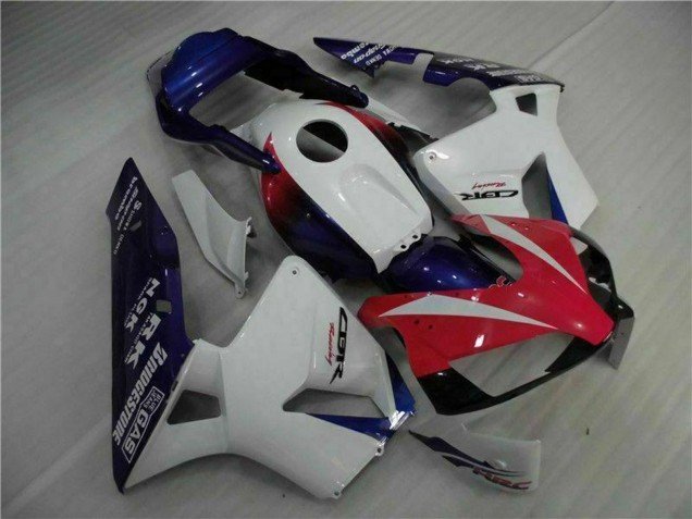 2003-2004 White Red Blue Honda CBR600RR Motorcycle Fairing