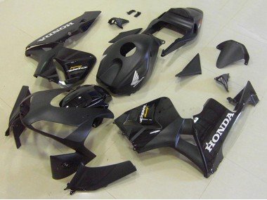 2003-2004 Glossy Black Matte Black Honda CBR600RR Motorcycle Fairing Kits
