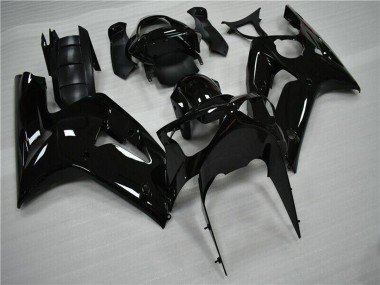 2003-2004 Glossy Black Kawasaki ZX6R Motorcycle Fairing