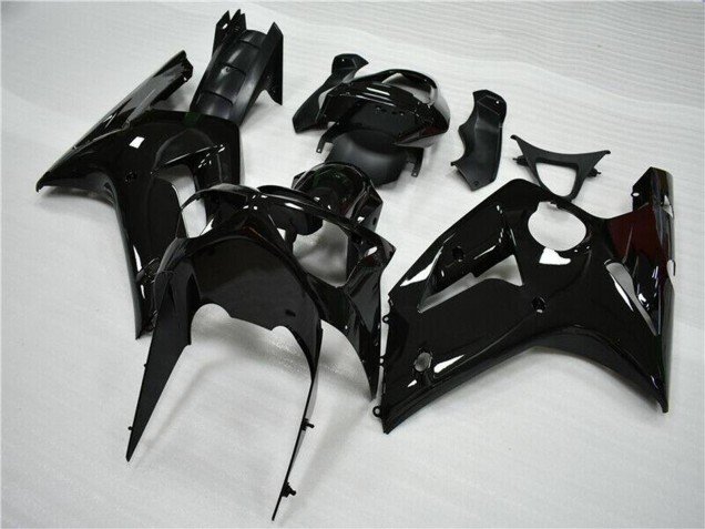 2003-2004 Glossy Black Kawasaki ZX6R Motorcycle Fairing