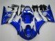 2003-2004 Blue White Yamaha YZF R6 Motorcycle Fairing