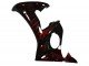 2003-2004 Glossy Black Red Flame Yamaha YZF R6 Motorcycle Fairing