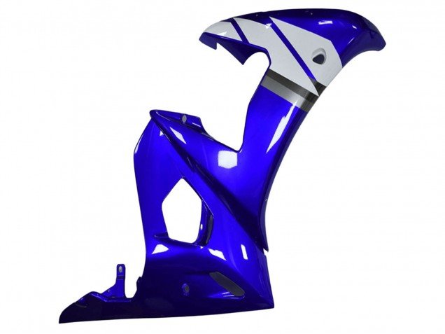 2003-2004 Blue White Yamaha YZF R6 Motorcycle Fairings