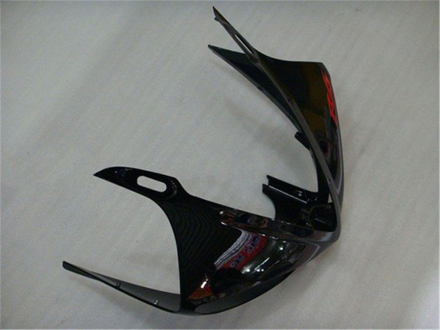 2003-2004 Glossy Black Matte Black Red Decals Yamaha YZF R6 Motorcycle Fairings