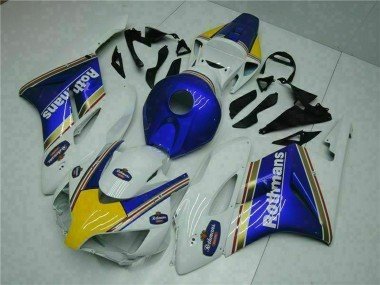 2004-2005 White Blue Yellow Rothmans Honda CBR1000RR Motorcycle Fairing