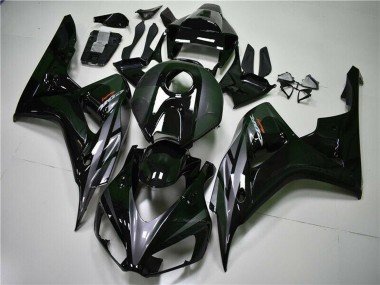 2004-2005 Glossy Black Grey Honda CBR1000RR Motorcycle Fairings