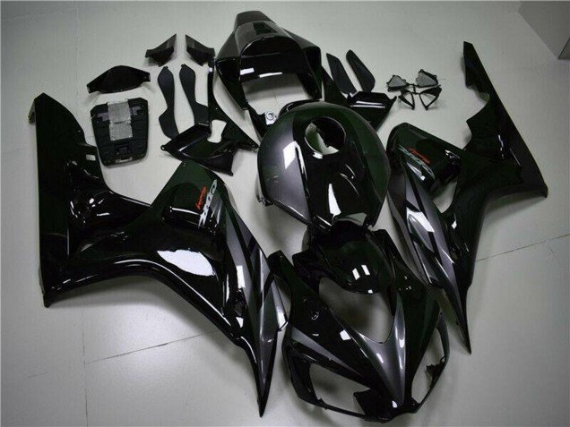 2004-2005 Glossy Black Grey Honda CBR1000RR Motorcycle Fairings