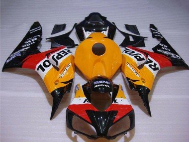2004-2005 Orange White Red Glossy Black Repsol Honda CBR1000RR Bike Fairings
