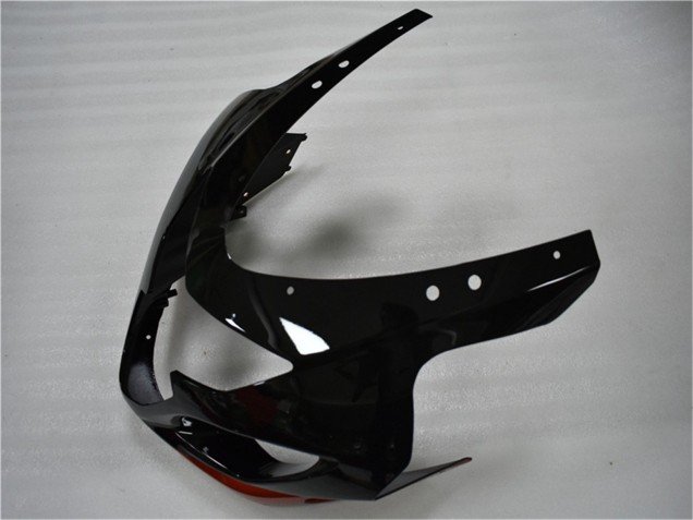 2004-2005 Glossy Black Red Stripe Suzuki GSXR 600/750 Motorcycle Fairings