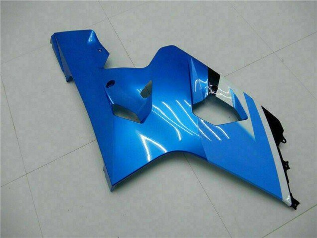 2004-2005 White Blue Black Suzuki GSXR 600/750 Motorcycle Fairings
