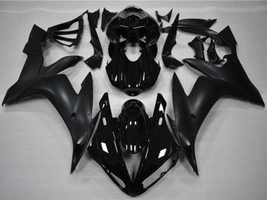 2004-2006 Glossy Black Matte Black Yamaha YZF R1 Motorcycle Fairings