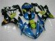 2004-2006 Blue Yellow Shark Yamaha YZF R1 Motorcycle Fairings