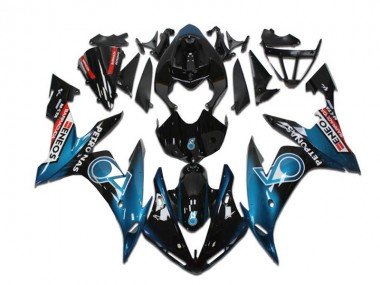 2004-2006 Teal Blue Glossy Black Red Petronas ENEOS Yamaha YZF R1 Motorcycle Fairings