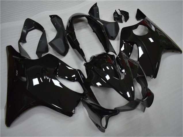 2004-2007 Glossy Black Honda CBR600 F4i Motorcycle Fairing Kits
