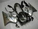 2004-2007 Silver Matte Black Honda CBR600 F4i Motorcycle Fairings