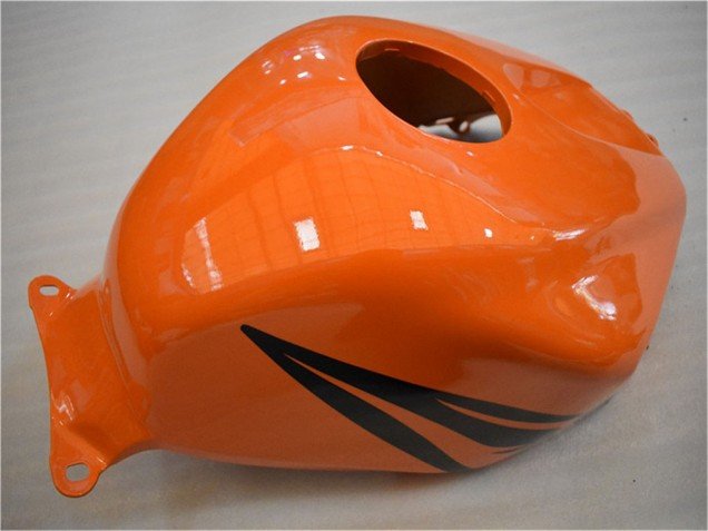 2005-2006 Orange Black Flame Honda CBR600RR Motorcycle Fairing