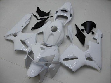 2005-2006 Glossy White Honda CBR600RR Motorcycle Fairings
