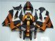 2005-2006 Orange Black Honda CBR600RR Bike Fairings