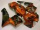 2005-2006 Orange Black Honda CBR600RR Motorcycle Fairing Kits
