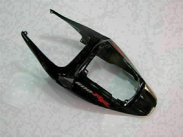 2005-2006 Glossy Black White Honda CBR600RR Motorcycle Fairings