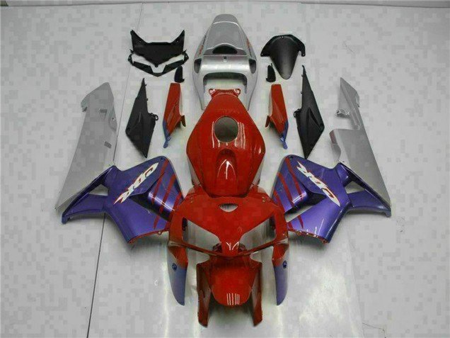 2005-2006 Red Purple Grey Honda CBR600RR Motorcycle Fairings