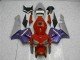 2005-2006 Red Purple Grey Honda CBR600RR Motorcycle Fairings
